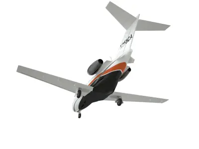 Cessna Citation 510 Mustang private aviation jet  3D model