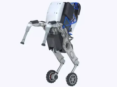 Handle Robot Boston Dynamics Low-poly 3D model