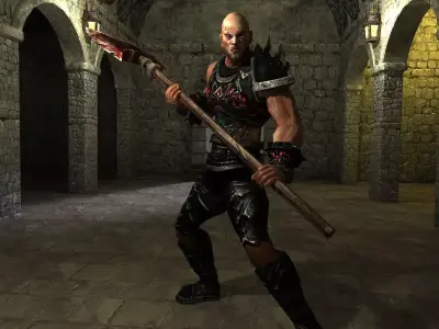 Bad Guy Low-poly 3D model