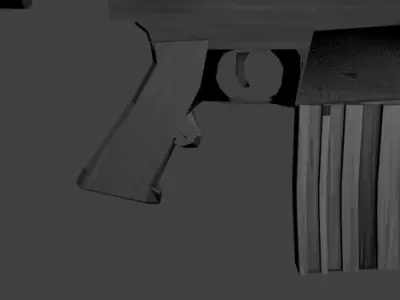 M4A1 rifle 3D model order