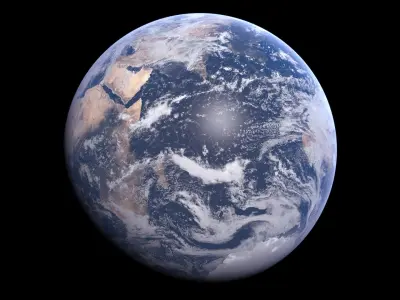 Earth 86k 3D model purchase