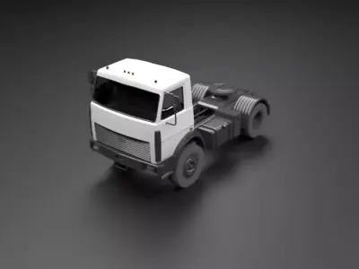 MAZ 5433 tractor 3D model