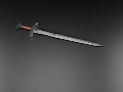 Sword 3D model 15