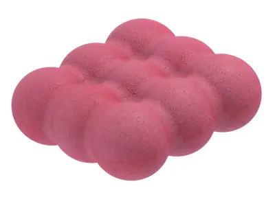 Exquisite Beach Resort Cushion 3D print model