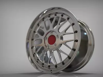 Car rim  19 inch  3D model