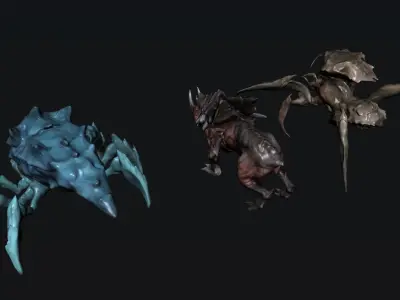 Creature Monster 3D model purchase