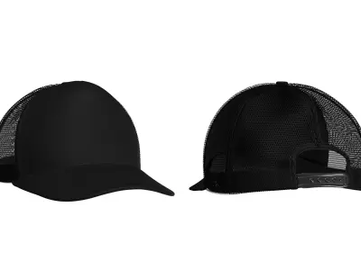 Baseball Cap - Marvelous Designer 3D model