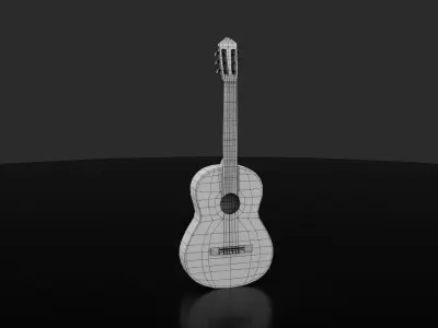 guitar 3D model order