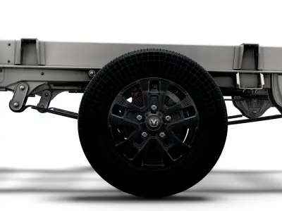RAM Promaster Chassis Truck Single Cab 4035 WB 2023 3D model