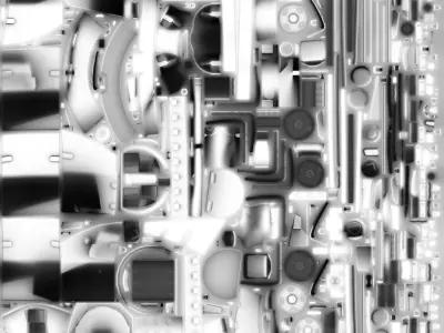 crawling-gear-tank Low-poly 3D model