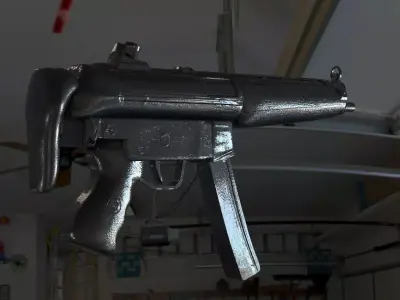 Mp4 gun 3D model