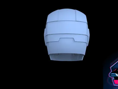IRONMAN MK43 HELMET READY TO 3D PRINT 3D model