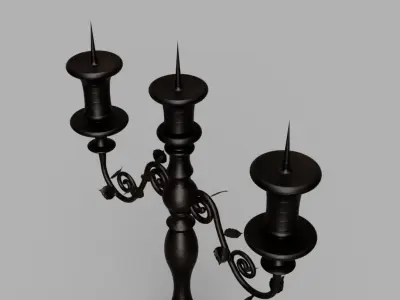 Candelabra 3D print model