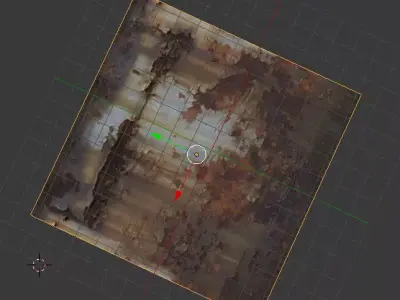 Realistic Rusty Industrial Iron Fence - PBR - Game Ready Texture