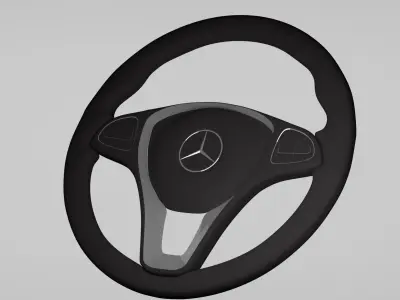 Steering Wheel 3D model from CGTrader