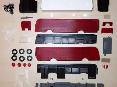BUS MERCEDES-BENZ ECITARO 3D print model