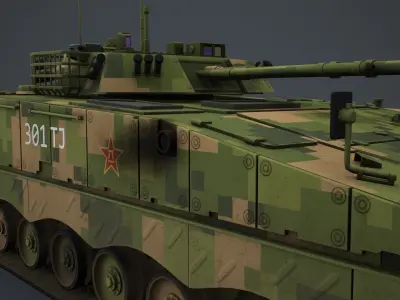 ZBD 04A Low-poly 3D model