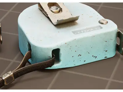 Construction Tape Measures Set 3D model