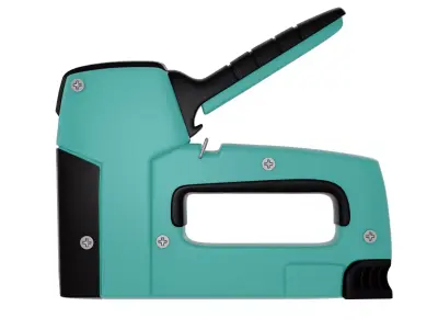 Electric stapler gun 3D model