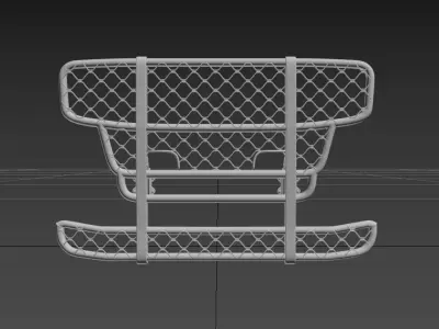 Volvo truck Bullbar 3D model