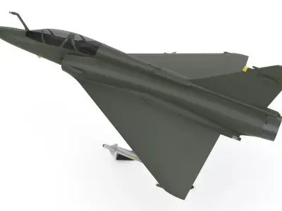 Mirage 2000D 3D print model
