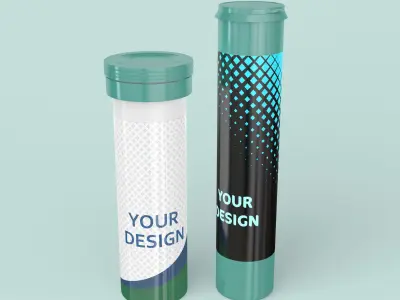 Tablet Tubes 3D model