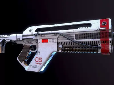 F44AA Pulse Rifle Alien Romulus 3D model