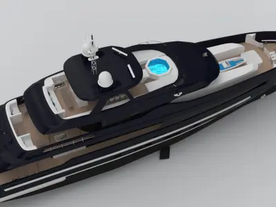 Marcela Yacht 3D model