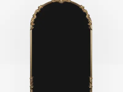 Camillia Portrait Mirror Anthropologie 3D model
