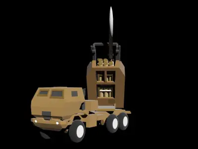 HIMARS 3D model