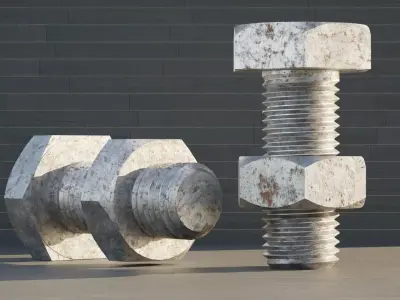 Factory Bolt 3D model