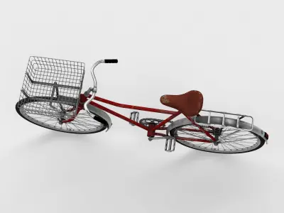 vintage bike 3D model