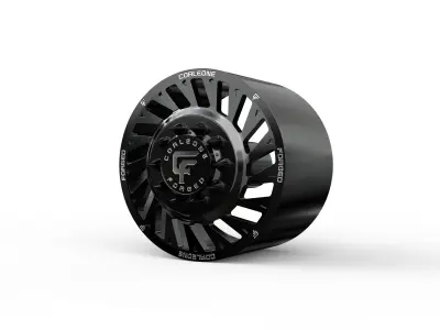 corleone front vallo dually wheel  3D print model