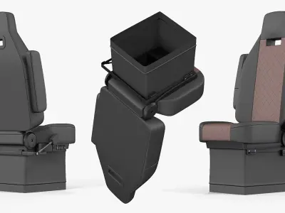 Truck Chair 3D model