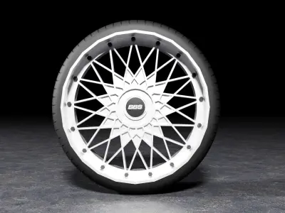 BSS Tire Rim 3D model