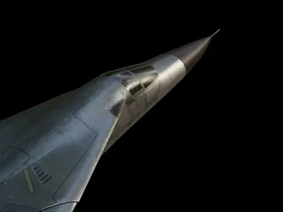 General Dynamics F-111 Aardvark Low-poly 3D model