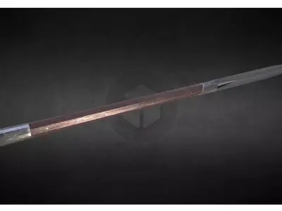 Spear Sword Free low-poly 3D model
