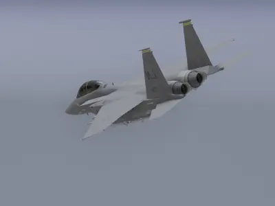 F-15E Strike Eagle Low-poly 3D model purchase