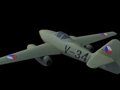 Avia S-92 Free 3D model