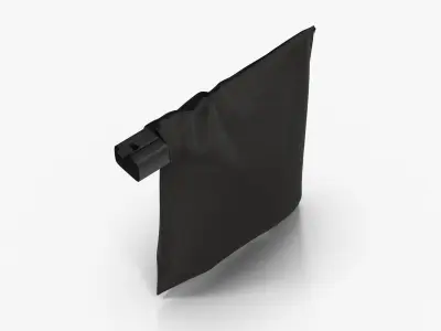 Leaf Blower Bag Vertical DigiPro G-MAX 40V GreenWorks Low-poly 3D model