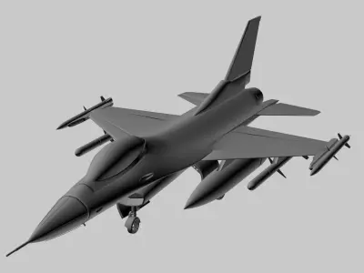 F-16 Fighting Falcon 3D model