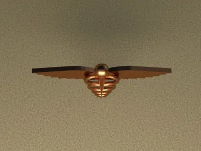 Symbol Of Medicine 3D model