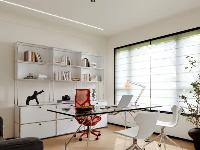  Office interior scene 55 3D model