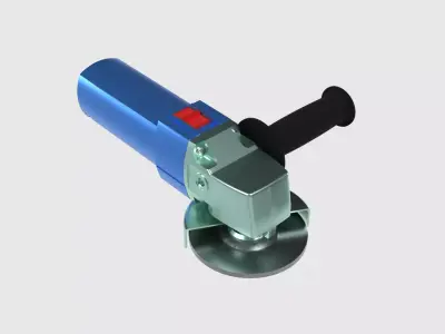 Hand Grinder 3D model 3D model