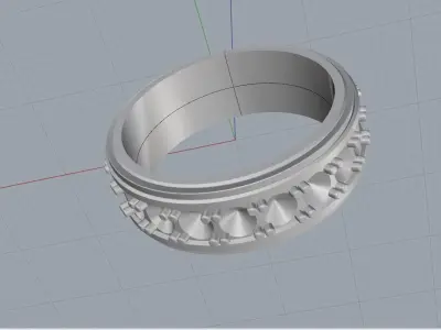 men ring 3D print model
