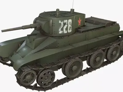 Soviet Tank 3D model