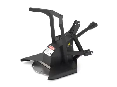 3-Point Tractor Tree Saw 3D model