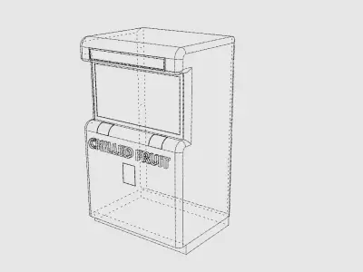 Retro Vending Machine 3D print model