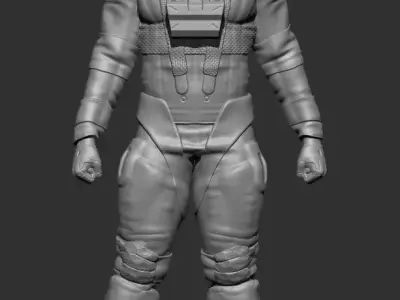 MaK STL Scale Figure Pilot Male 3D print model