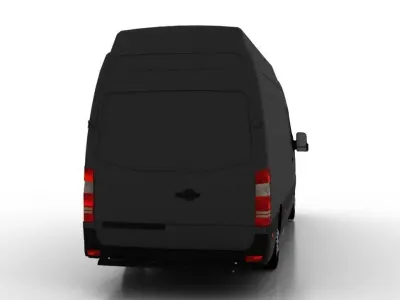 Mercedes Benz Sprinter L3H3 2009 Cargo UK 3D model